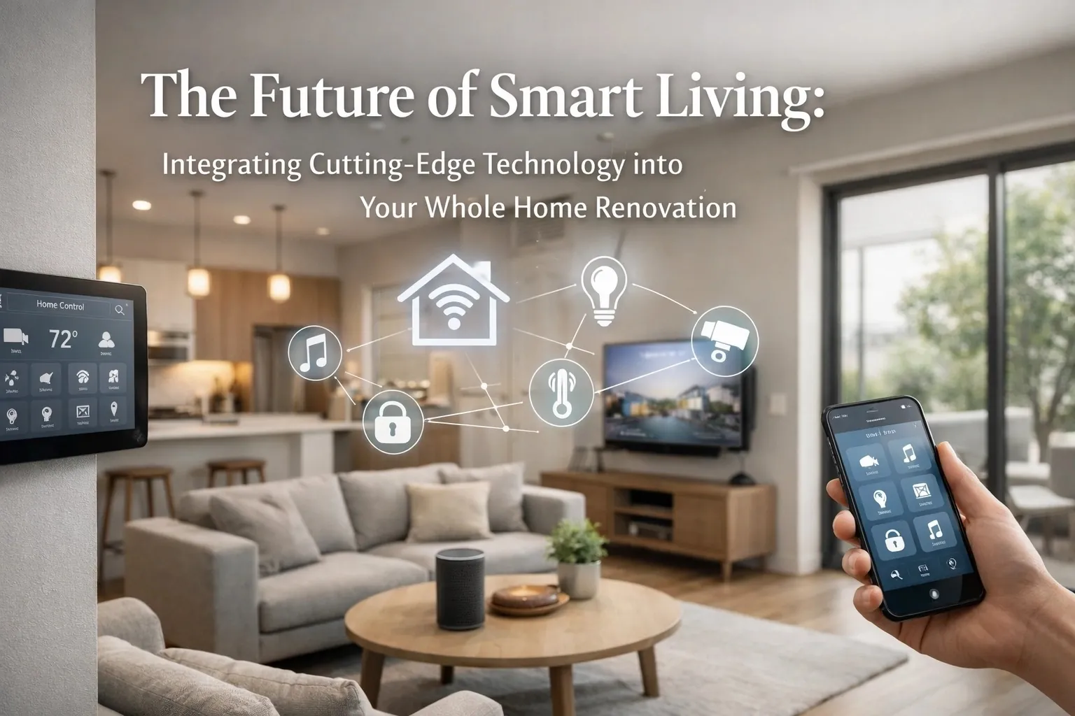 The Future of Smart Living: Integrating Cutting-Edge Technology into Your Whole Home Renovation